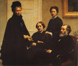 Henri Fantin-Latour The Dubourg Family oil painting picture